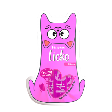 Finesse Licko Creamy Treat Chicken 14g x 5s (5 packs)